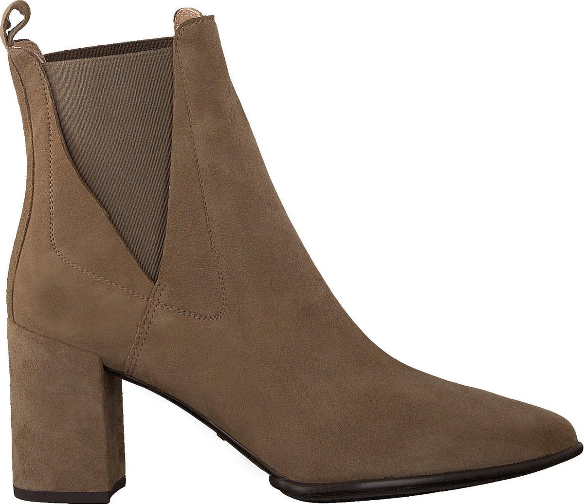 Unisa Kilman Enkellaarsjes - Enkelboots - Dames - Taupe - Maat 39