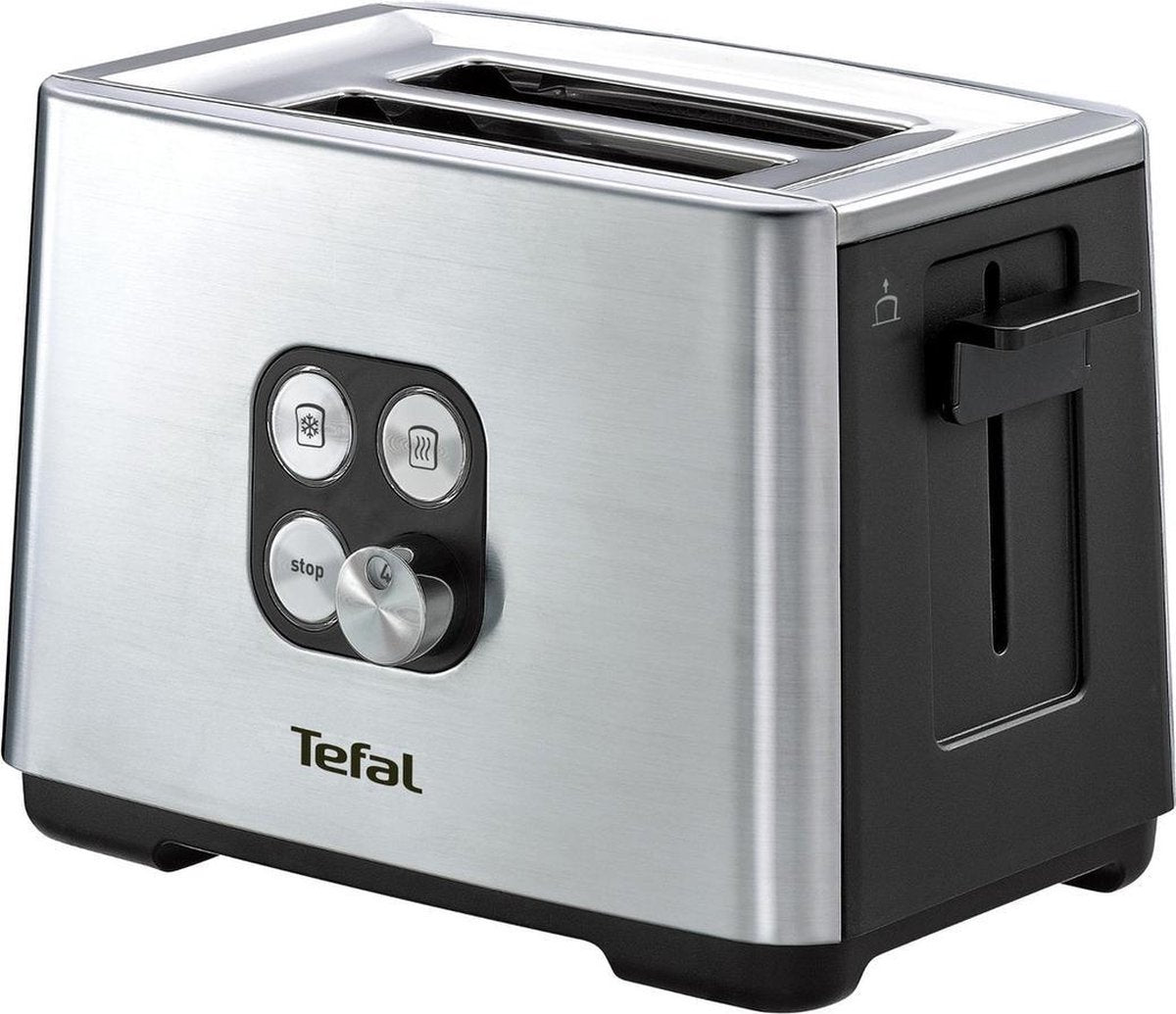 Tefal Equinox TT420 2snede(n) 1400W Roestvrijstaal broodrooster