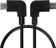 50CAL OTG kabel 30cm micro-USB >> micro-USB (Android) stroom