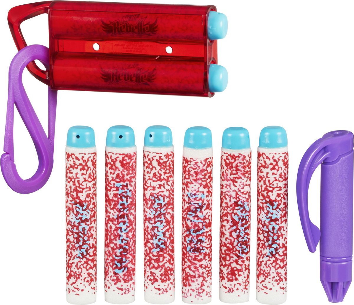NERF Rebelle Code Red Refill - 8 Pijltjes