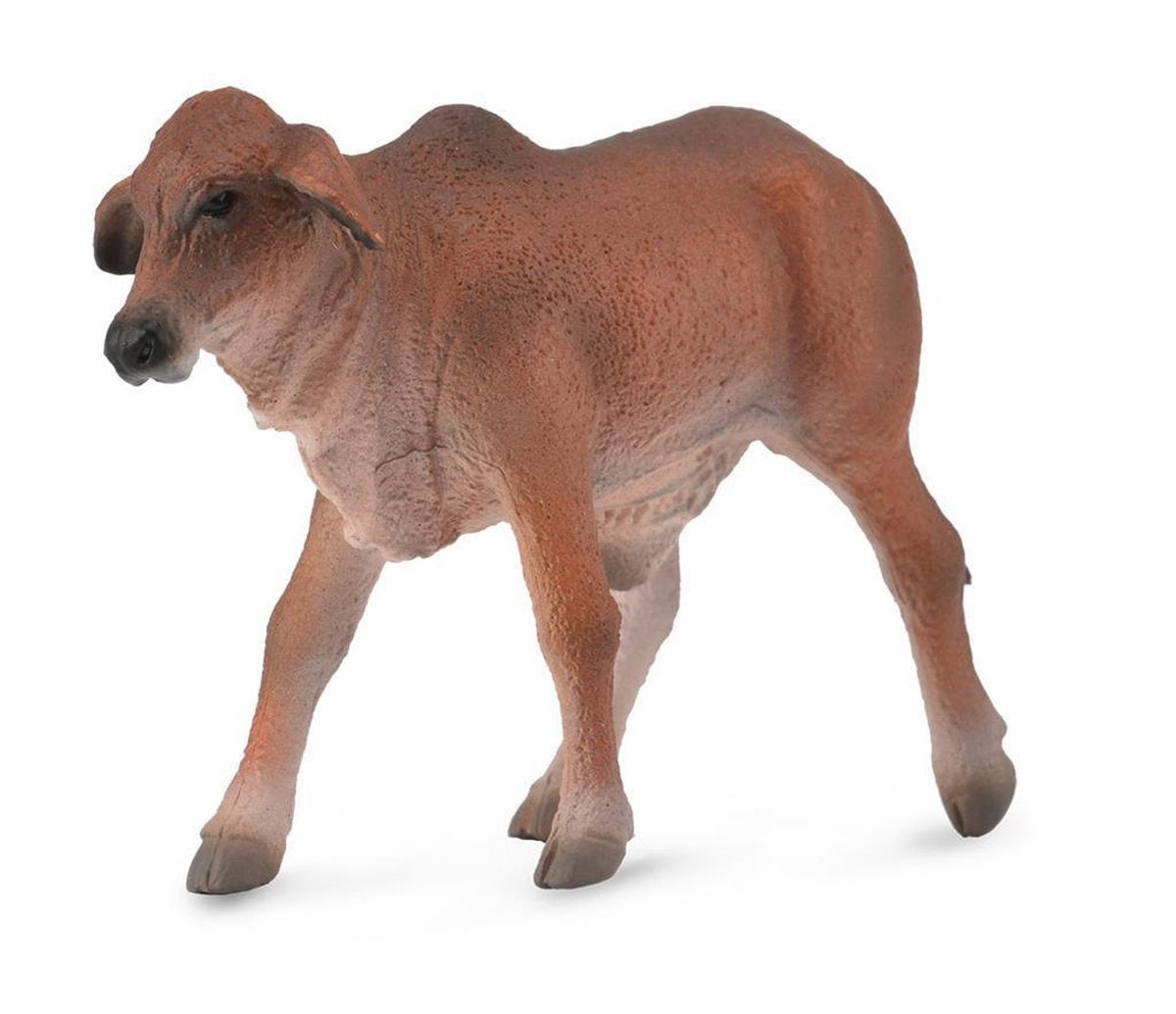 Collecta Boerderijdieren: Brahmaan Kalf 7 Cm Rood