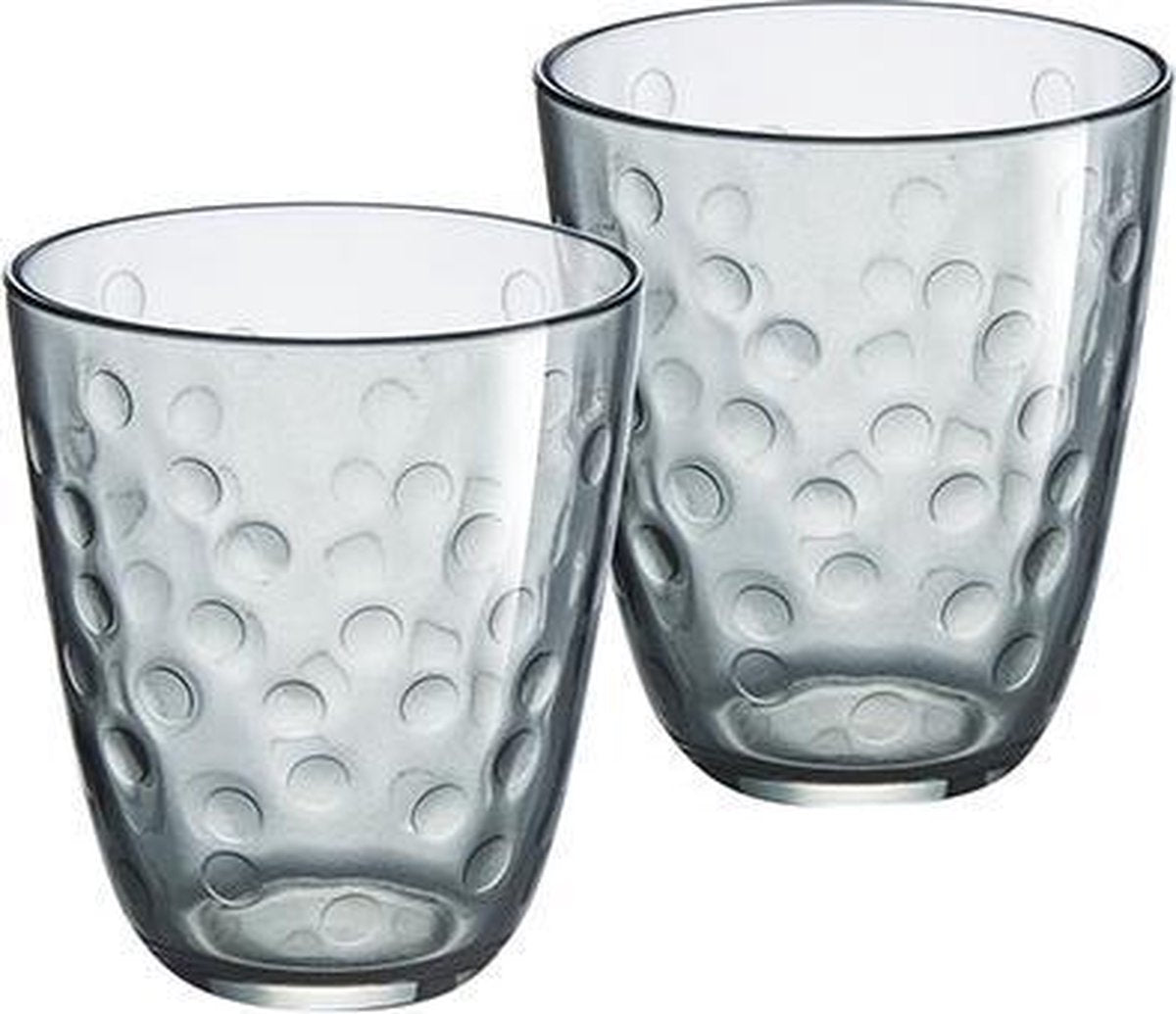 CONCEPTO BULLE PEPITE GLAS GRIJS 31CL