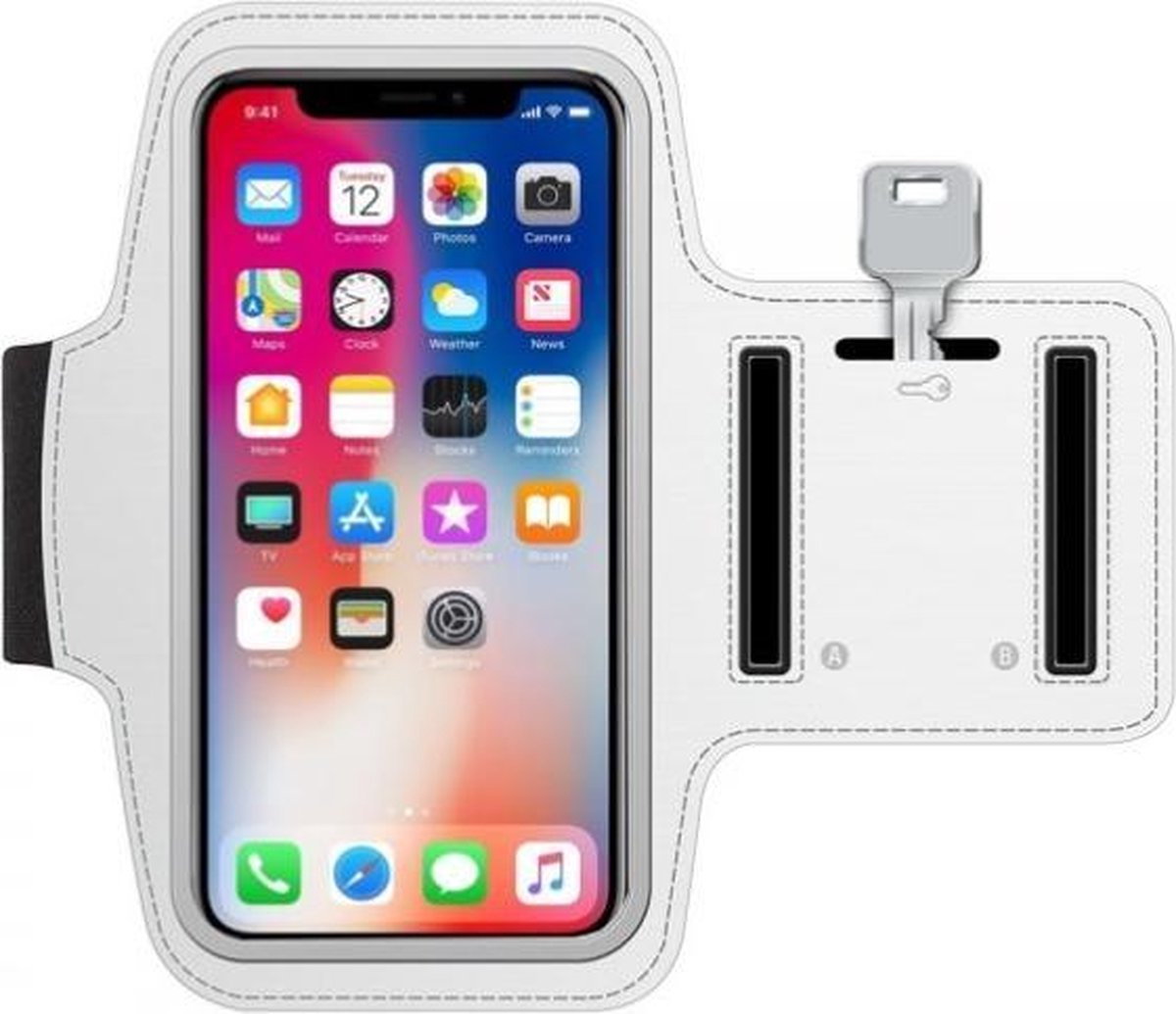 Universele hardloop telefoonhouder armband – geschikt voor telefoons 15cm t/m 16