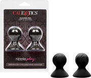 Nipple Play  Silicone Pro Nipple Suckers - Black
