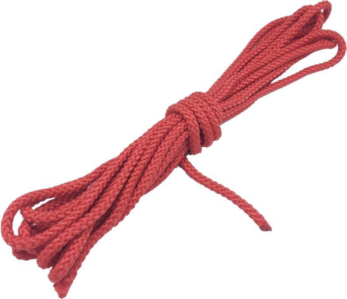 Springtouw Lang 10 Meter PP Touw ROOD
