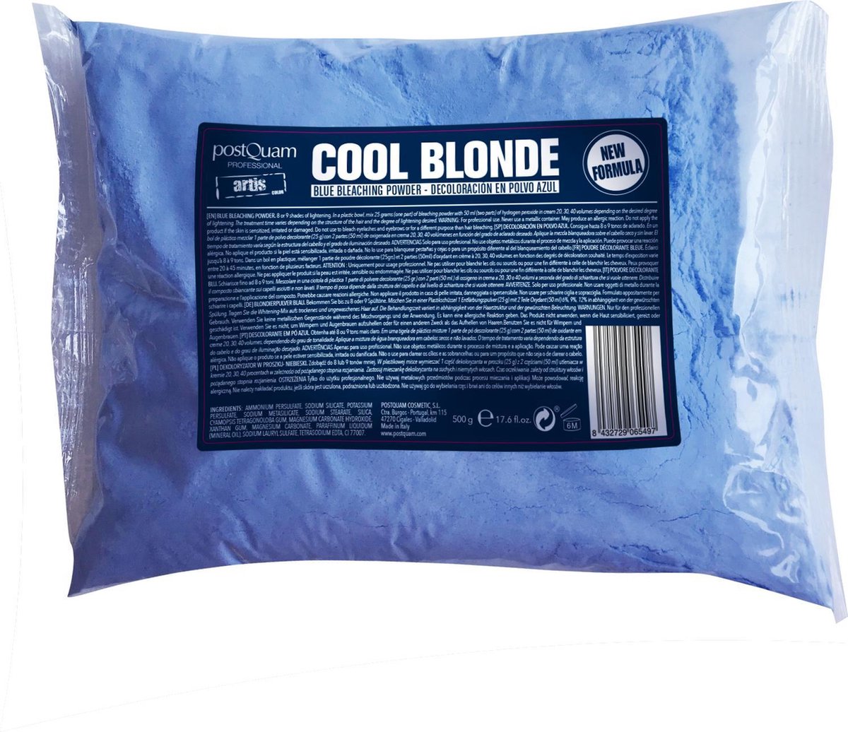 POSTQUAM COOL BLONDE blue bleaching powder 