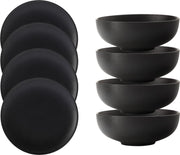 Maxwell & Williams Caviar Black - Diner set - 8 delig