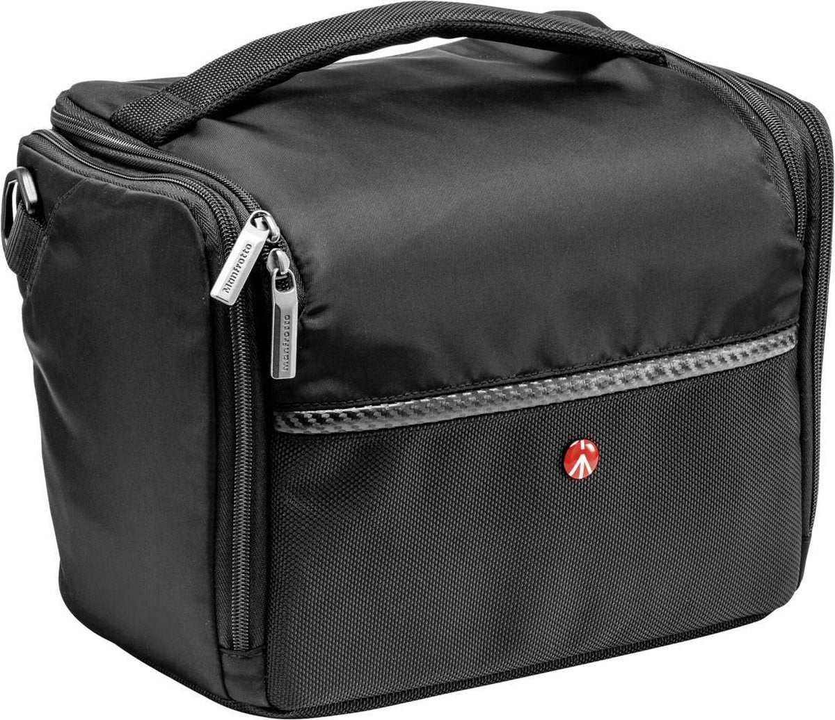 Manfrotto MB MA-SB-A7 cameratassen en rugzakken Schoudertas Zwart