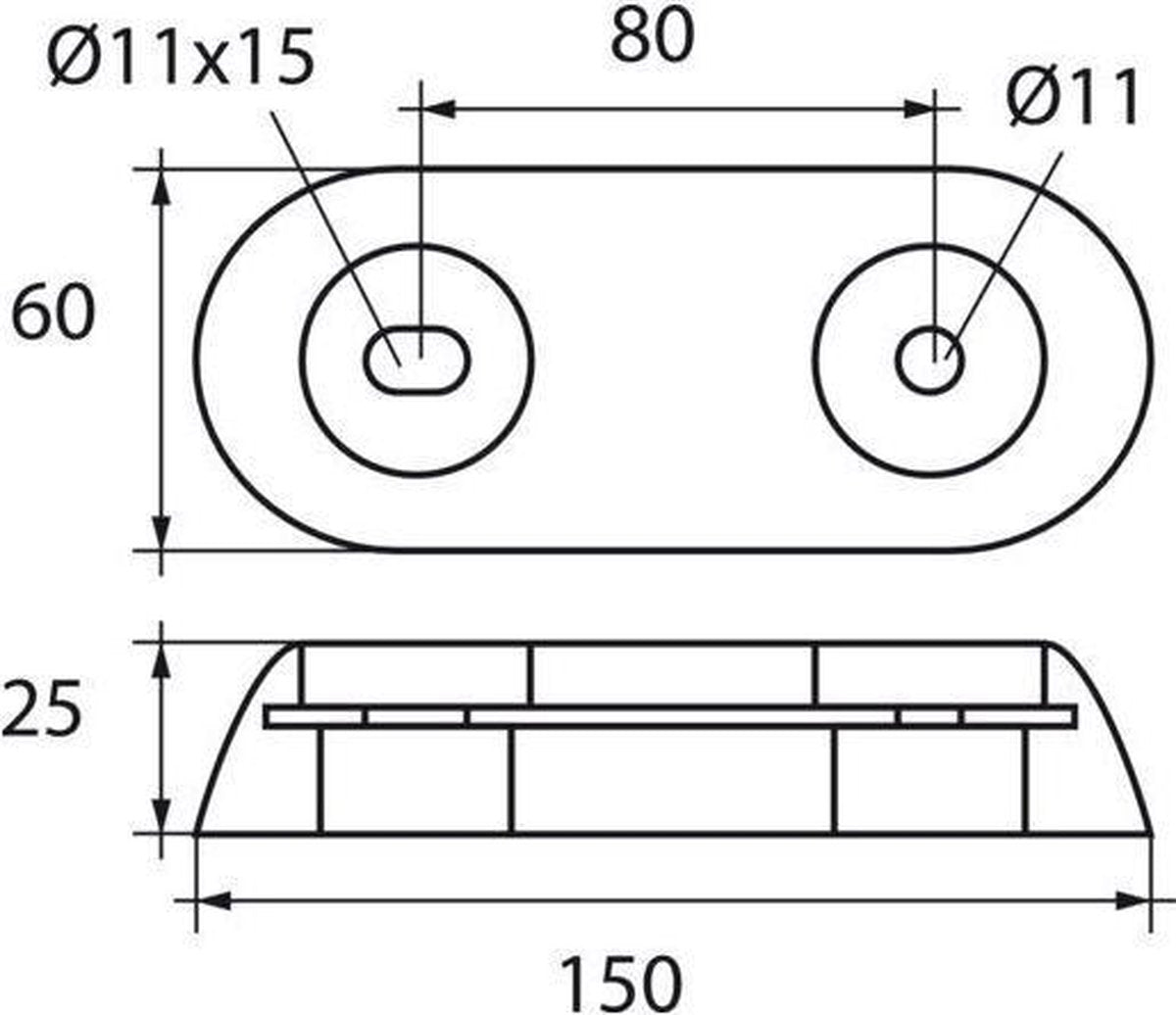 Talamex zinken Anode 1