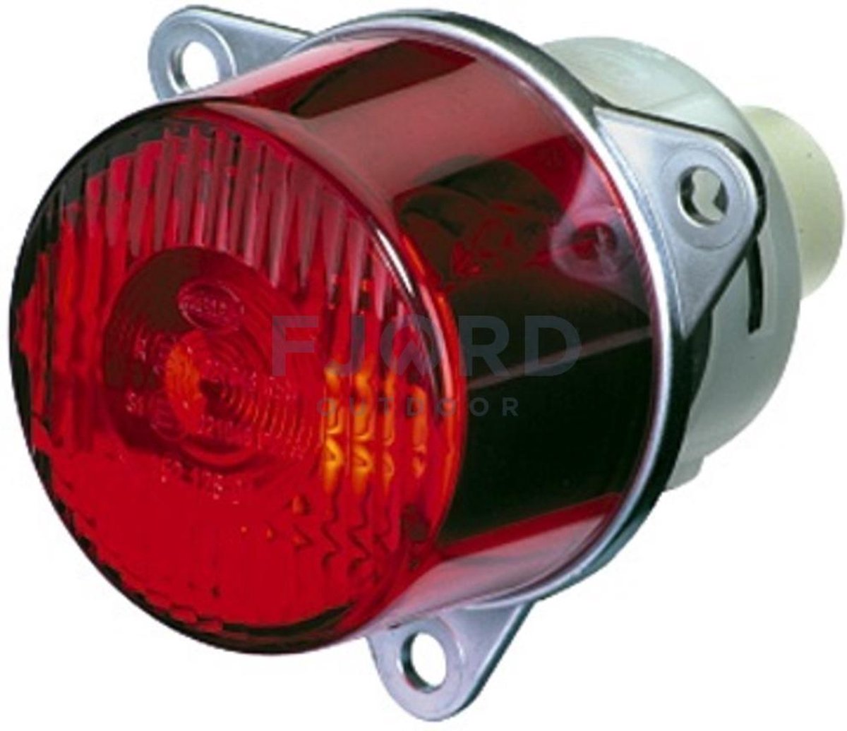 Hella Mistlicht Rond Rood