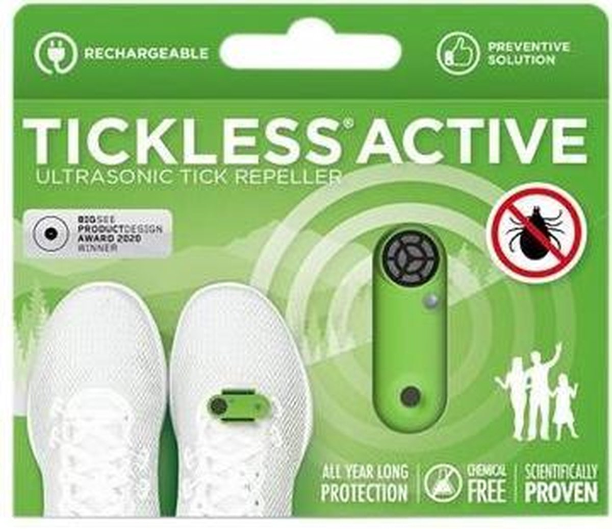 Tickless active groen
