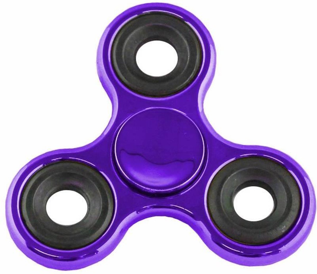 Hand Spinner - Fidget Spinner - Fidget Toys - Metalic Paars