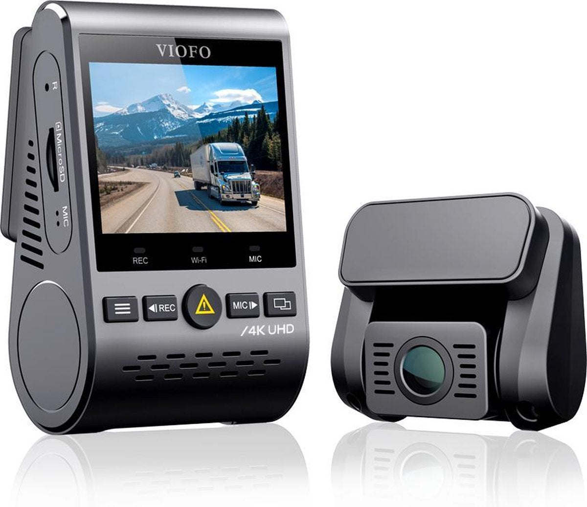 Viofo A129 Pro 2CH Duo 4K Wifi GPS dashcam voor auto