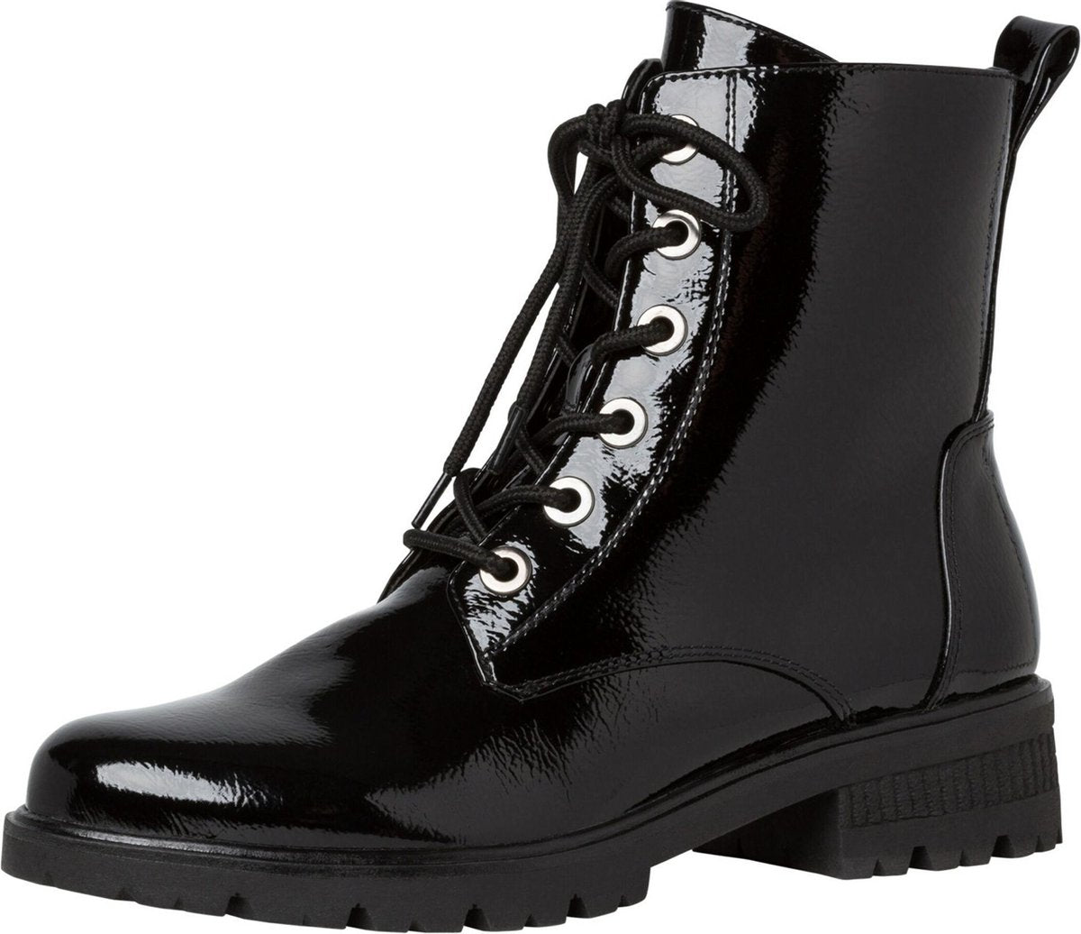 Tamaris Veterboots zwart - Maat 36
