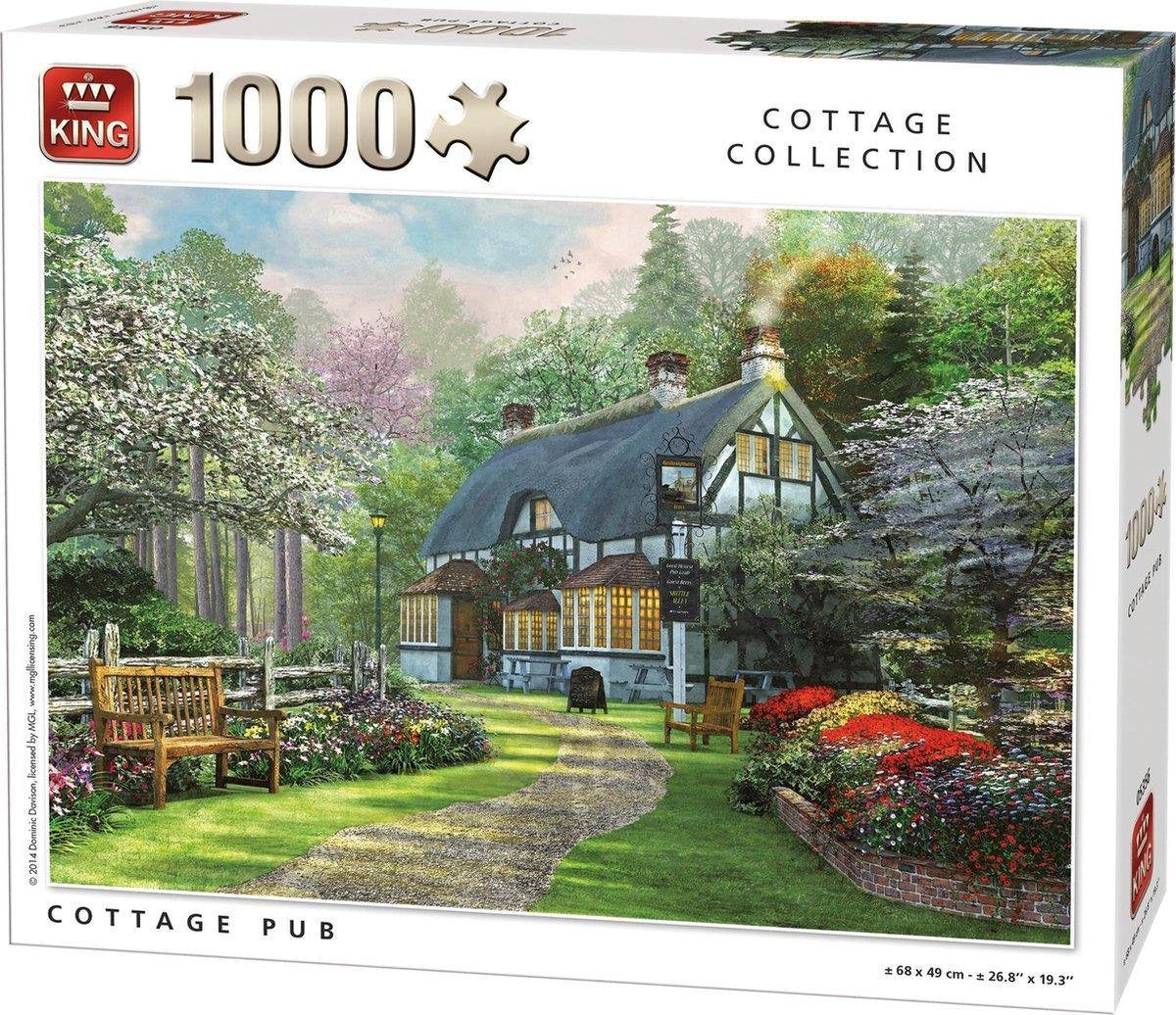 Puzzel - Charmante Cottage Pub in het Groen - 1000 stukjes