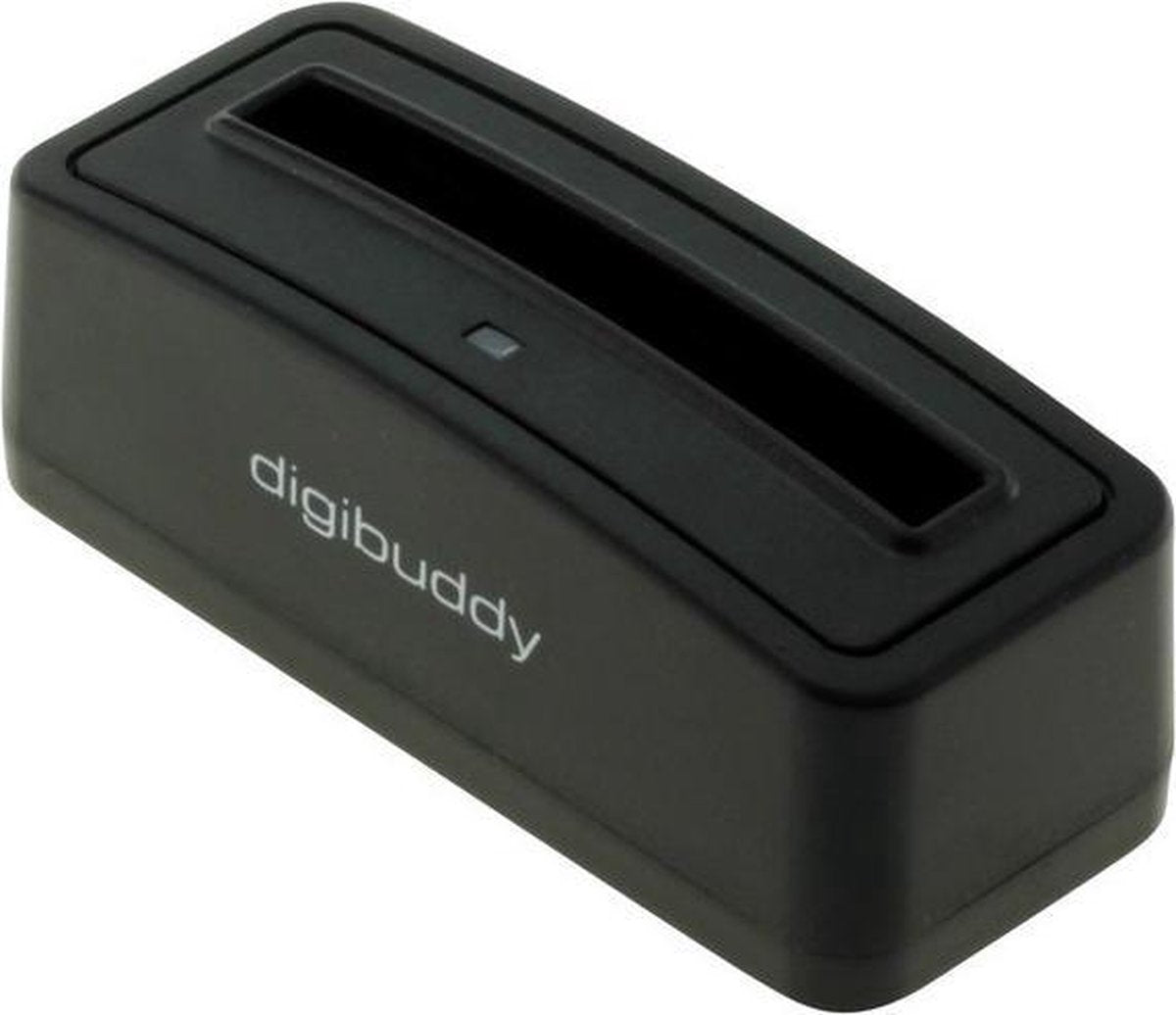 Digibuddy Akkuladestation 1301 compatible with the Samsung EB-575152 - black