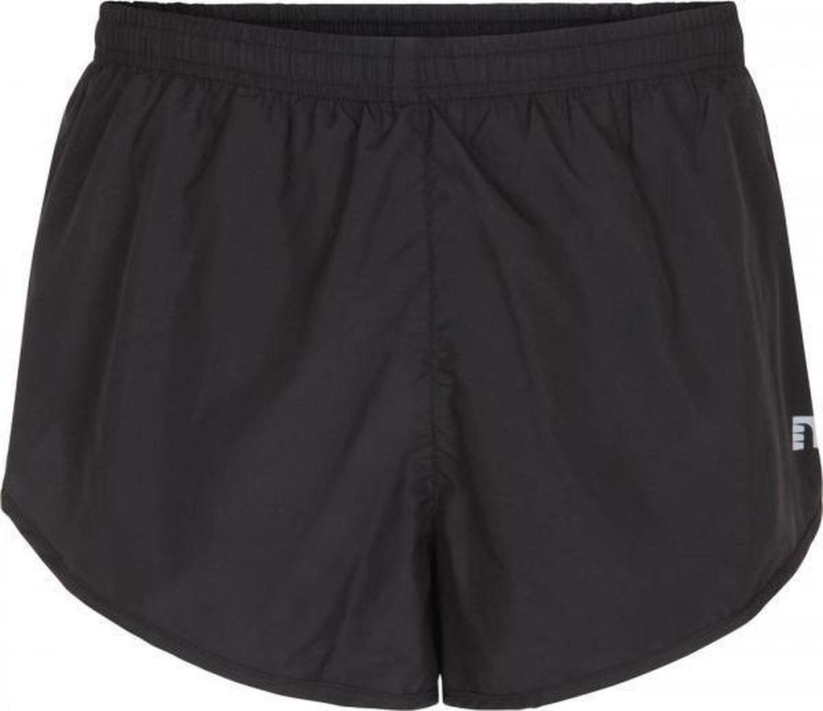 NEWLINE-Hardloopbroek-MAN-Base Split Shorts-Black-Maat-2XL
