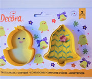 Decora Koekjes Uitsteker Kuiken & Klok -2st-