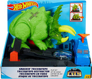 Hot Wheels City Verpletterende Triceratops Speelset