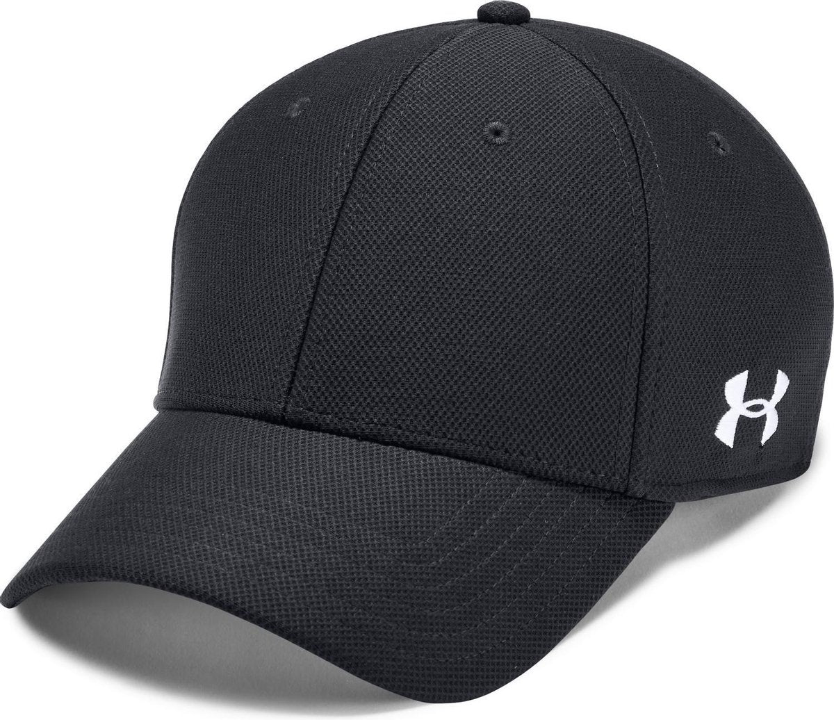 Men's Blank Blitzing Cap-BLK Size : L/XL