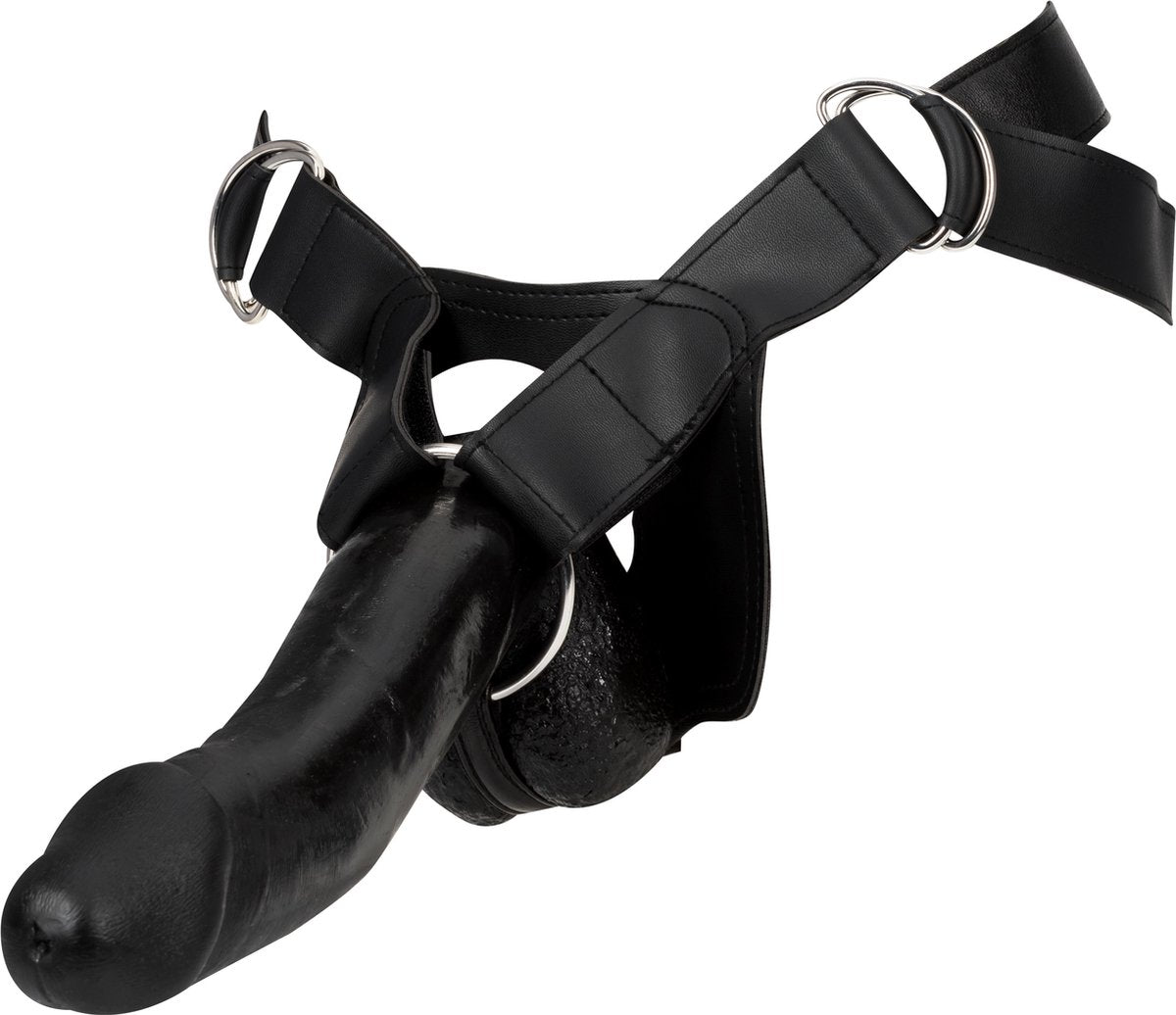 Pipedream FF Extreme voorbinddildo Hollow Strap-On zwart - 11
