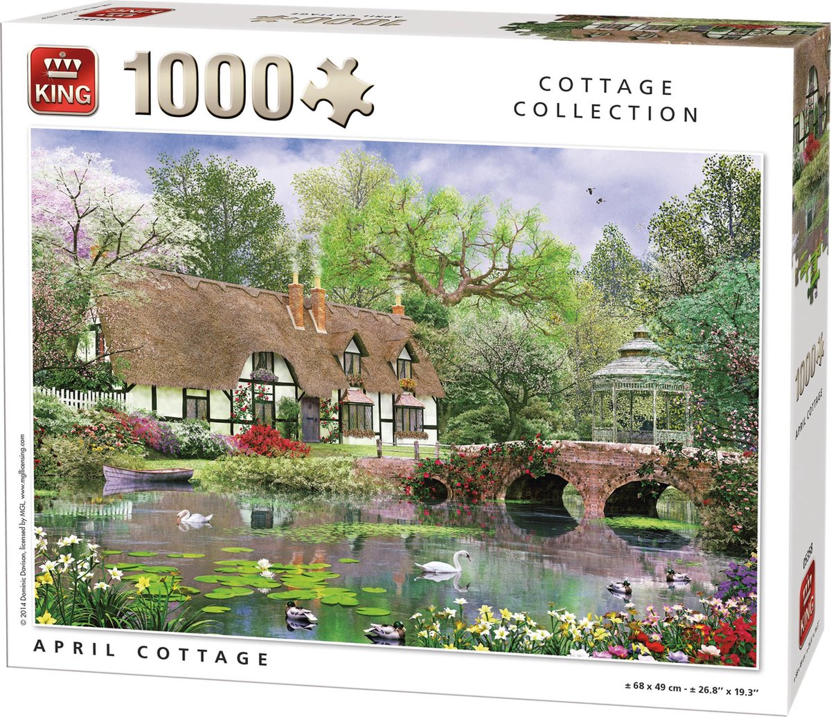 Generic 1000 stukjes April Cottage