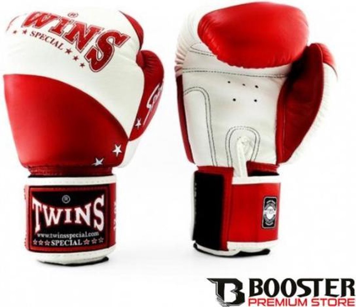 Twins Special - Bokshandschoen - BGVL 10 - Spirit - Rood/Wit - 14 oz