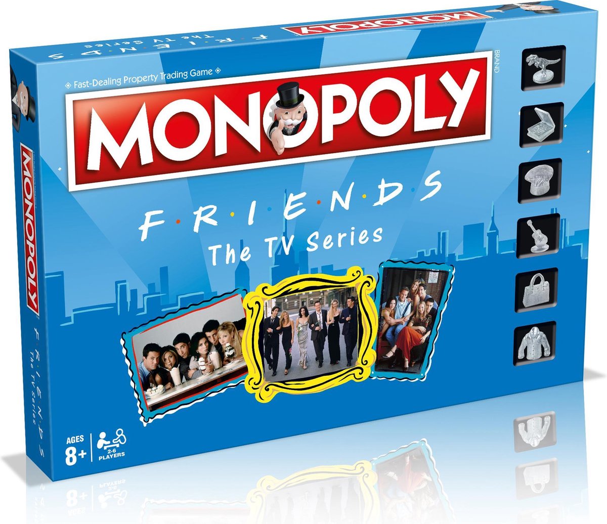 Monopoly Friends - Engelstalig Bordspel