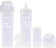 Twistshake - Anti-colic babyfles - Wit - 330ml - speenmaat L - 4+ mnd