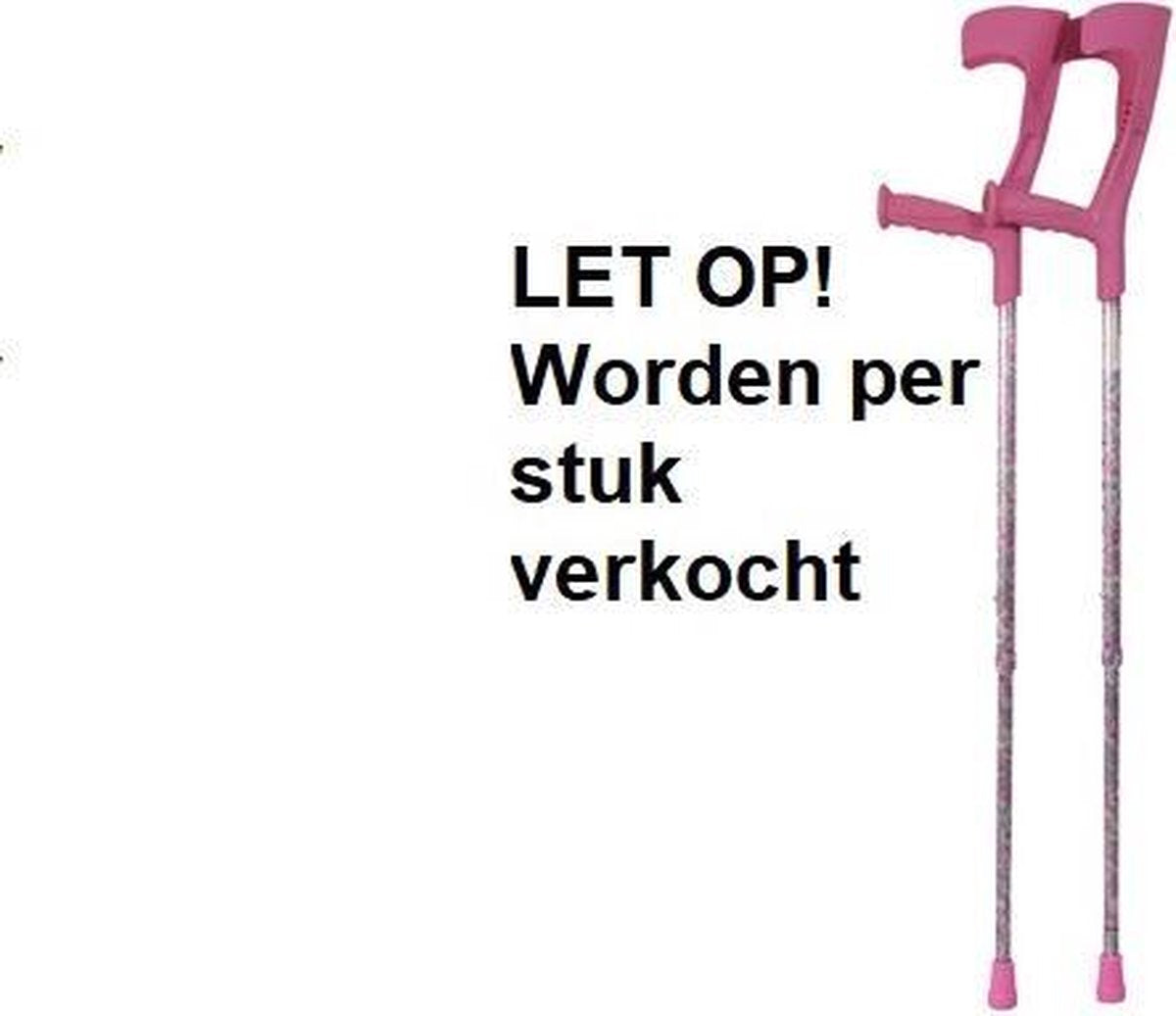 Aidapt loopkrukken onderarmkruk - 1 stuk