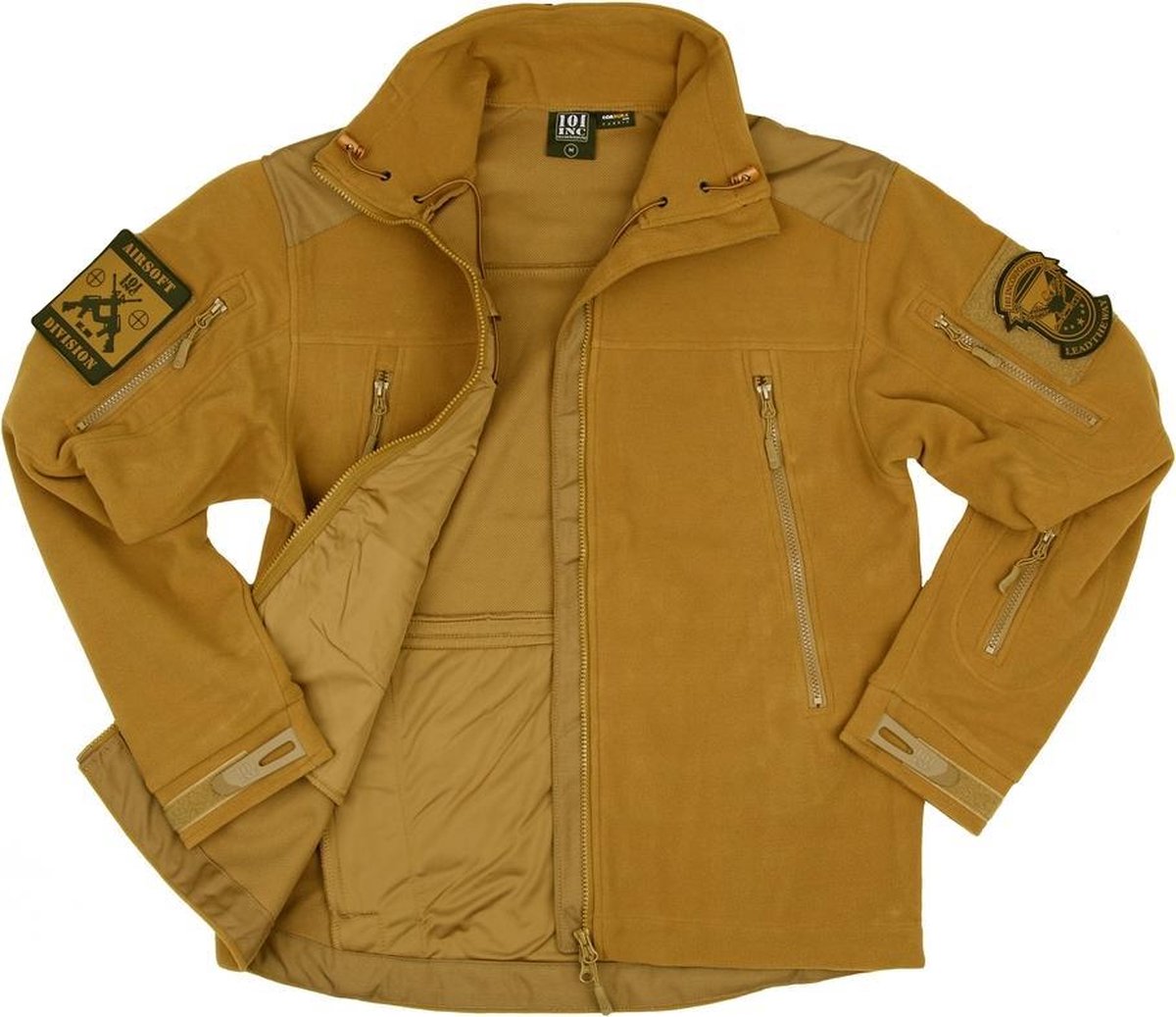 101inc Heavy Duty fleece jack coyote