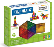 Tileblox - Rainbow 30pc Set (inclusief magnetisch bord)