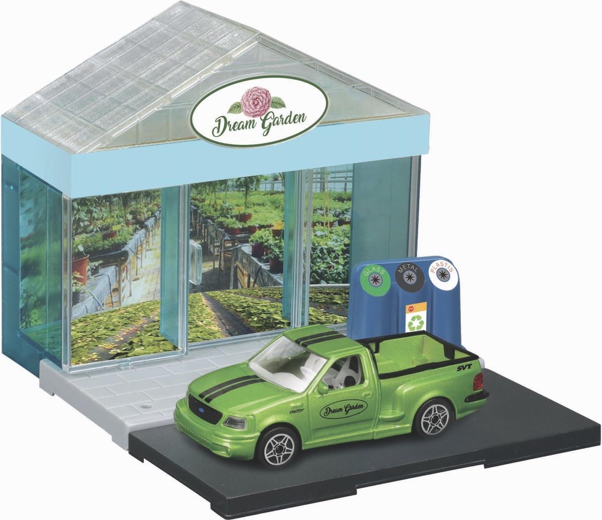 BBURAGO CITY "GARDEN HOUSE" met Ford SVT F-150 1:43