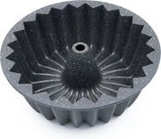 YILTEX – Bakvorm – Titanium Geplateerd – Zwart Met Grijs - Ø26cm