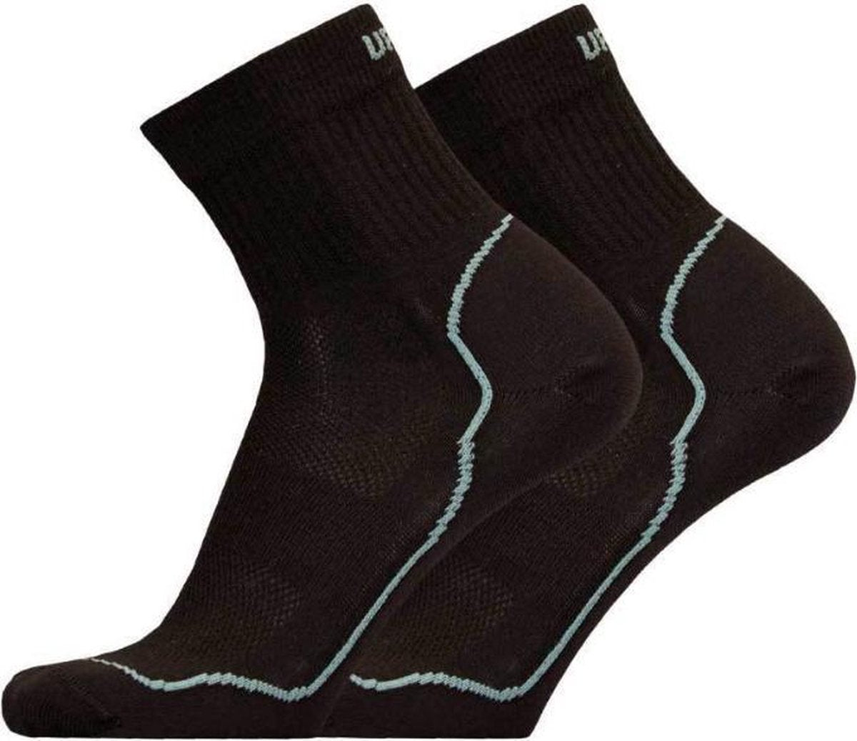 Uphillsport Sportsokken Trail Run Comfort M3 Zwart Mt 35-38