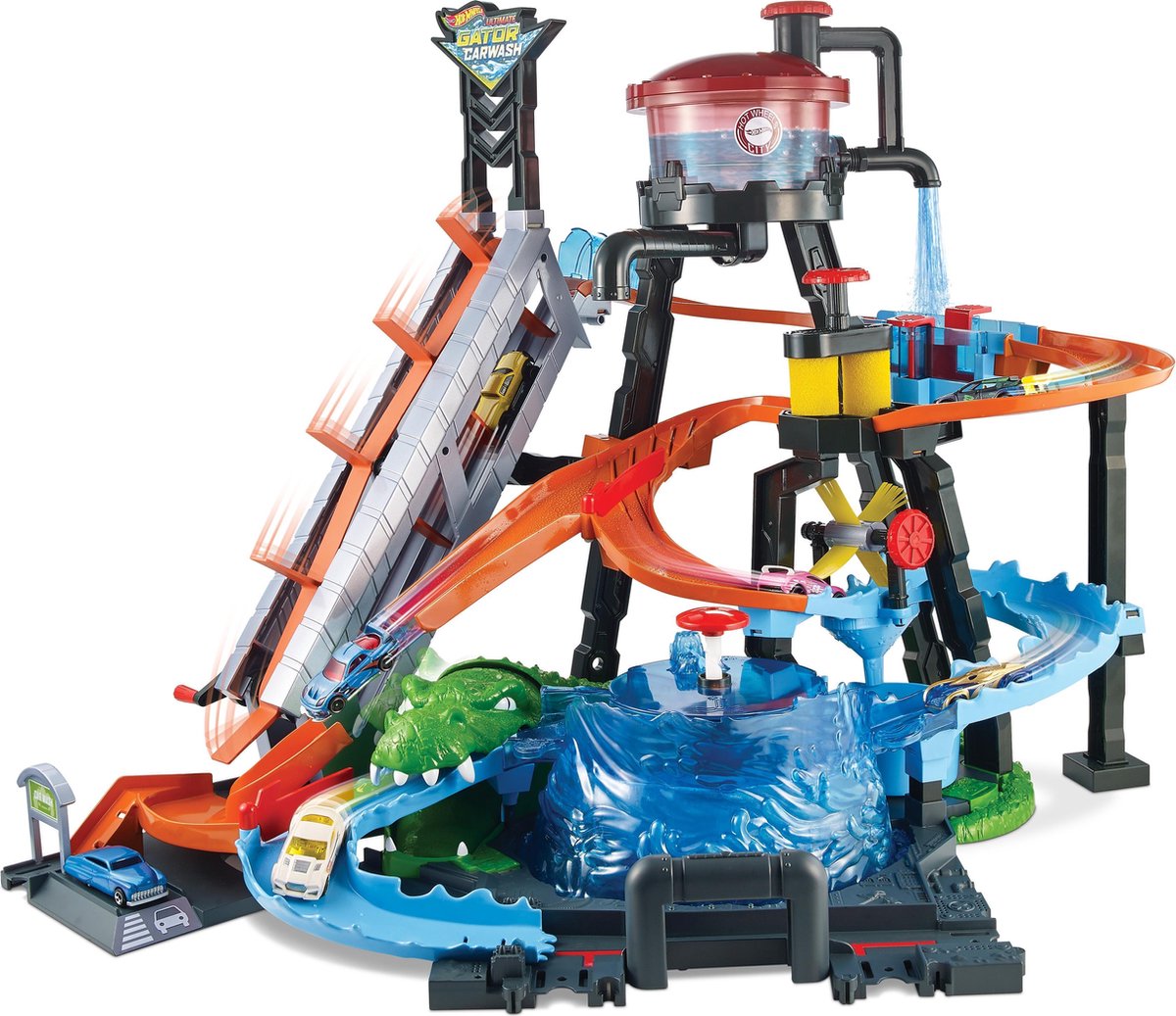 Hot Wheels Ultimate Gator Car Wash Speelset