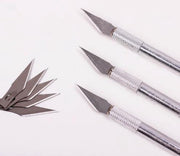 Penmes - Hobbymes - Scalpelmes - Snijmes - Chirurgisch mesje - Precisie mes + 5 Mesjes