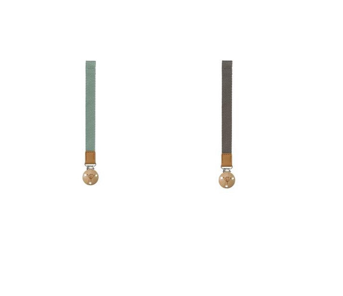 Fresk - Speenkoord Forest Green + Dark night - Set van 2 - Fopspeenhouder