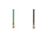 Fresk - Speenkoord Forest Green + Dark night - Set van 2 - Fopspeenhouder