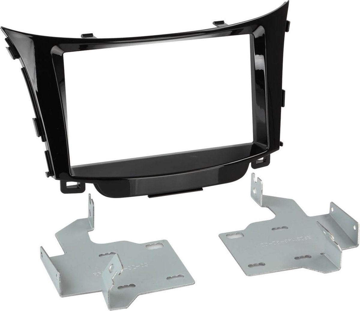 2-DIN Paneel Hyundai I30 2012-2016 Kleur: Piano Zwart
