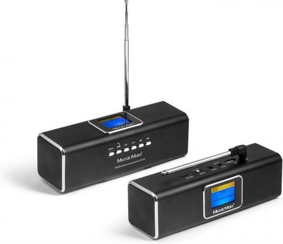 Technaxx Musicman BT-X29 Bluetooth luidspreker Zwart