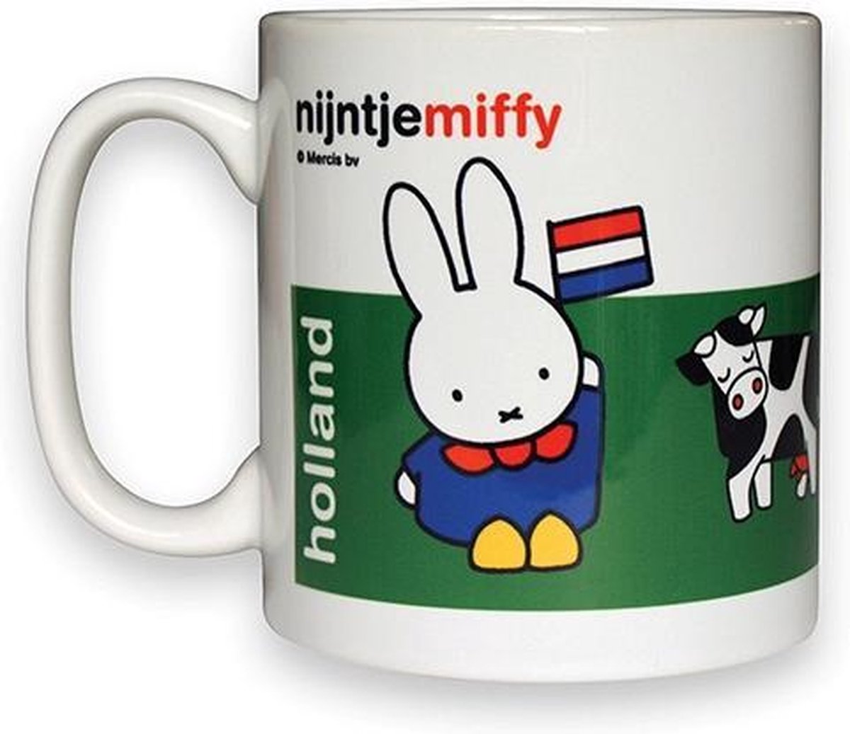 Set van 4x stuks mokken/bekers Nijntje weiland  200 ml
