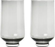 Blomus Flow set/2 glas 0.4L smoke