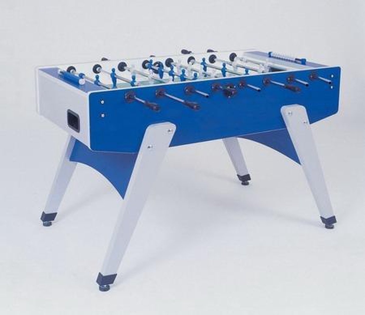 Voetbaltafel Garlando G-2000 Weatherproof Outdoor Blauw- Speelklaar geleverd