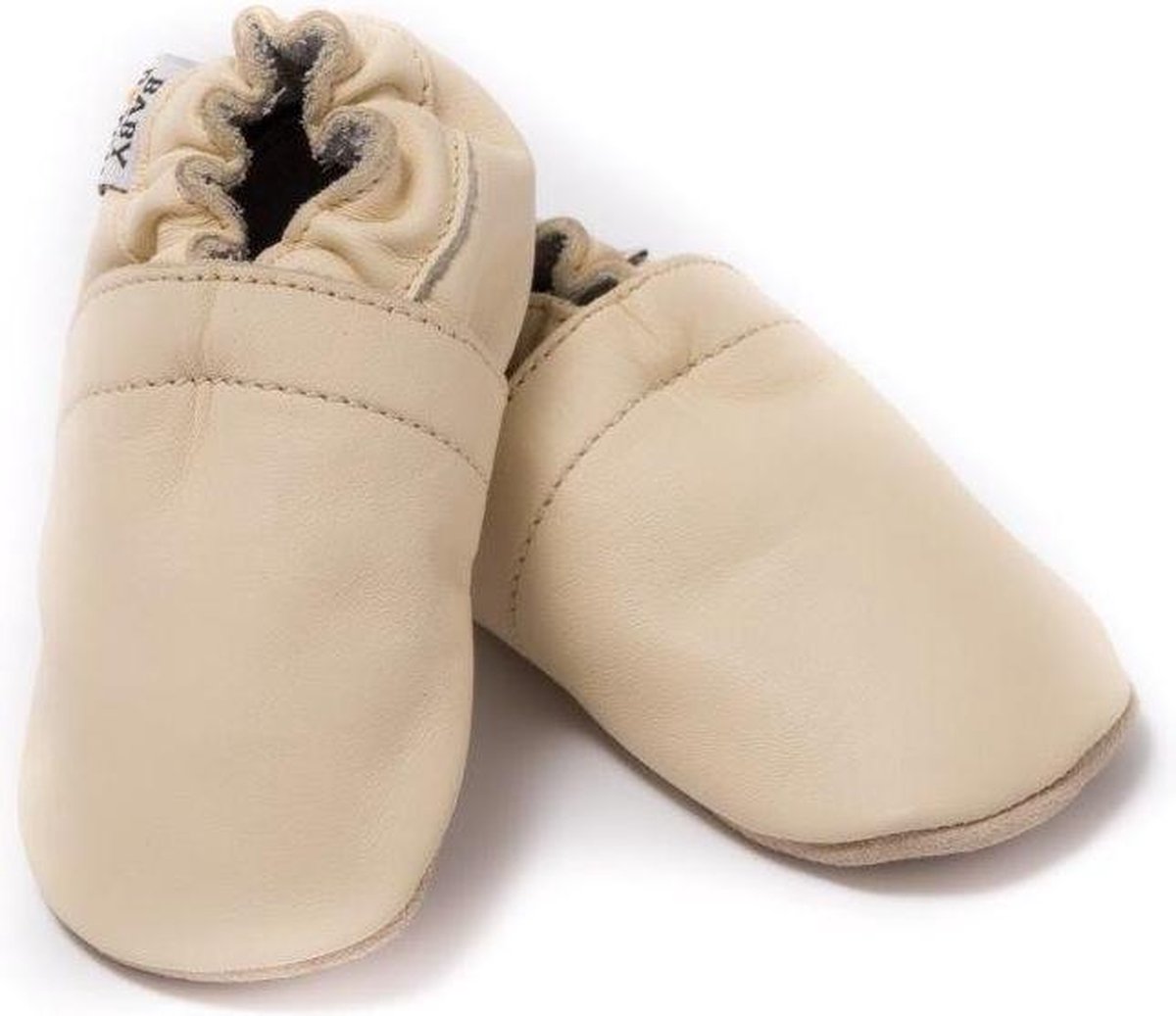 babyslofjes effen créme Maat: S (115 cm)