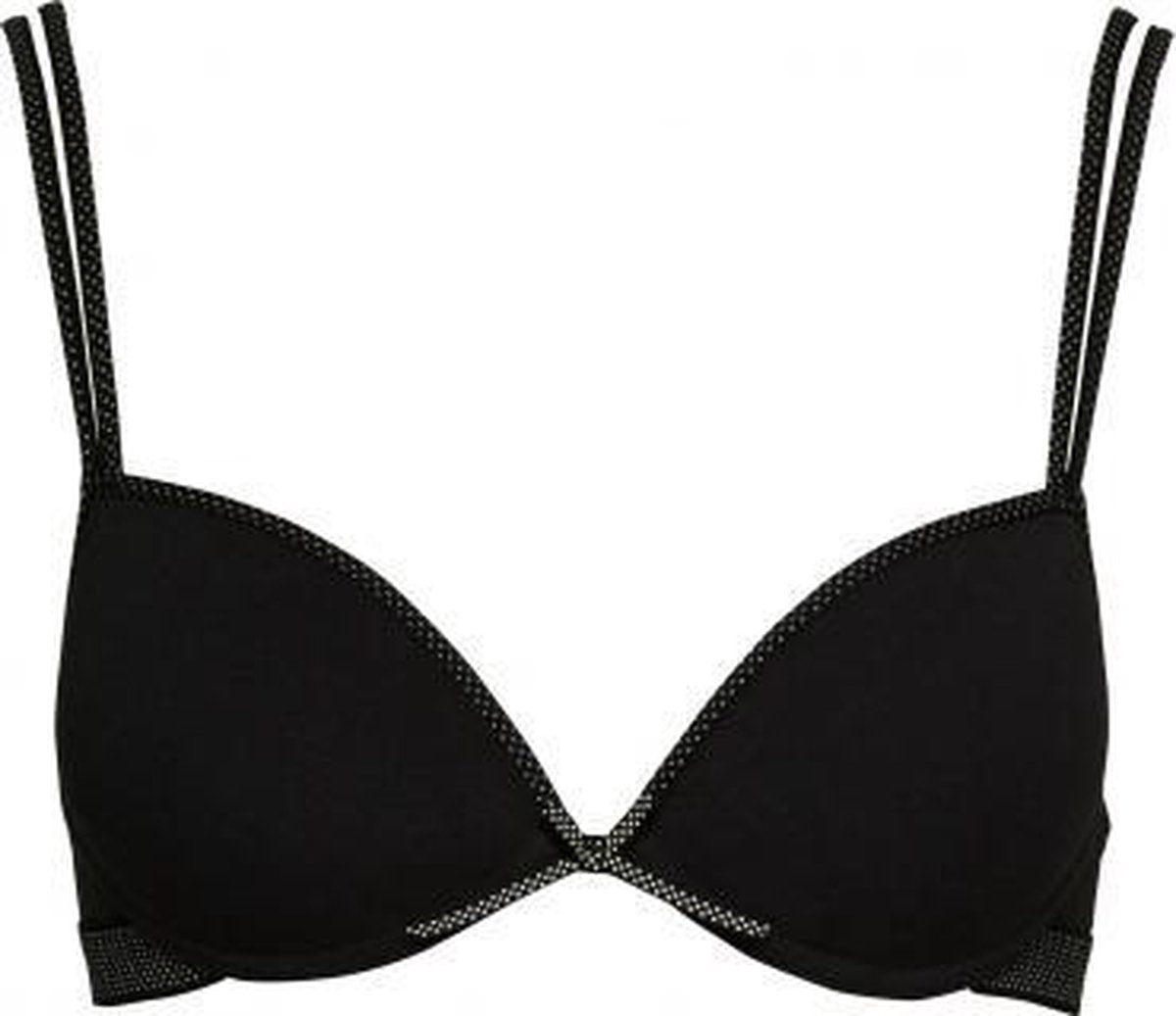 Boobs & Bloomers Anny Meisjes T-shirt BH - Zwart - Maat B75