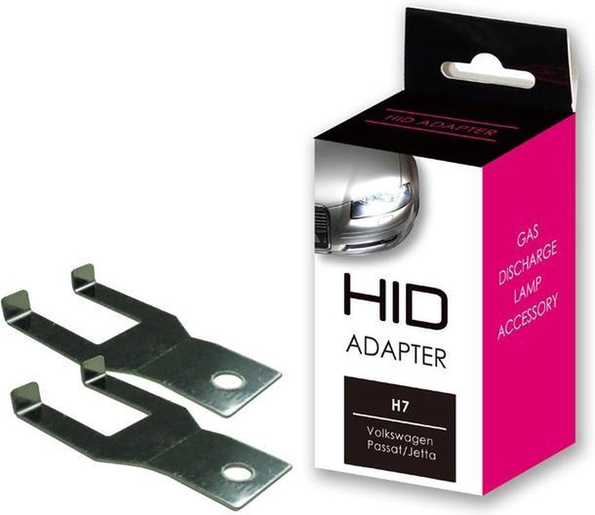 Blanco Set HID Xenon Montage-Adapters Volkswagen Passat/Jetta (H7) - Set à 2 stuks