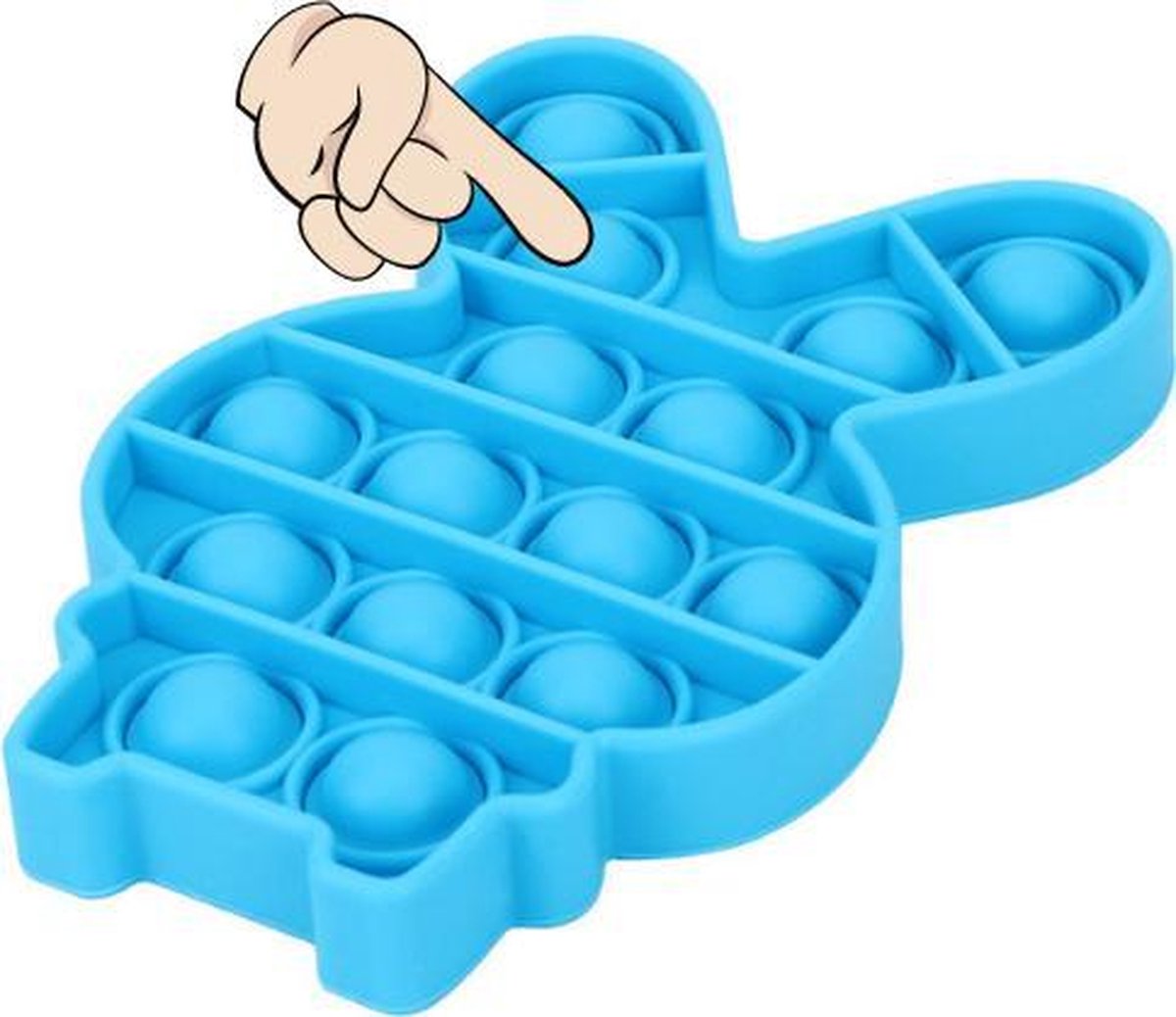 Pop It Fidget Toy | Meerdere Varianten | Anti Stress Toys | Tik Tok Popper Game Simpl Dimpl Style Simple Dimple Speelgoed | Stress Speelgoed | Bekend van TikTok