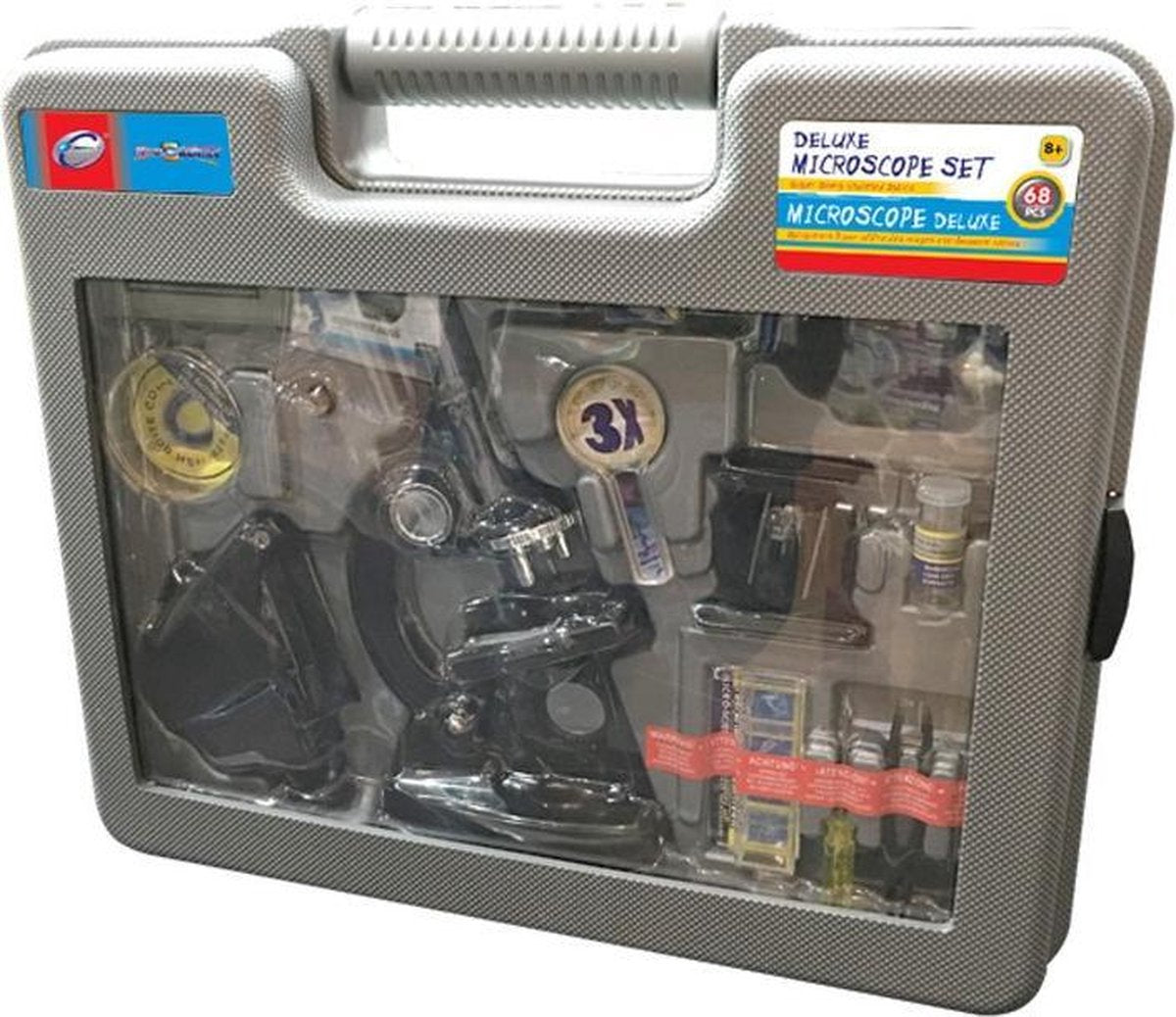 Microscoopset Deluxe Science Time 68-delig Assorti