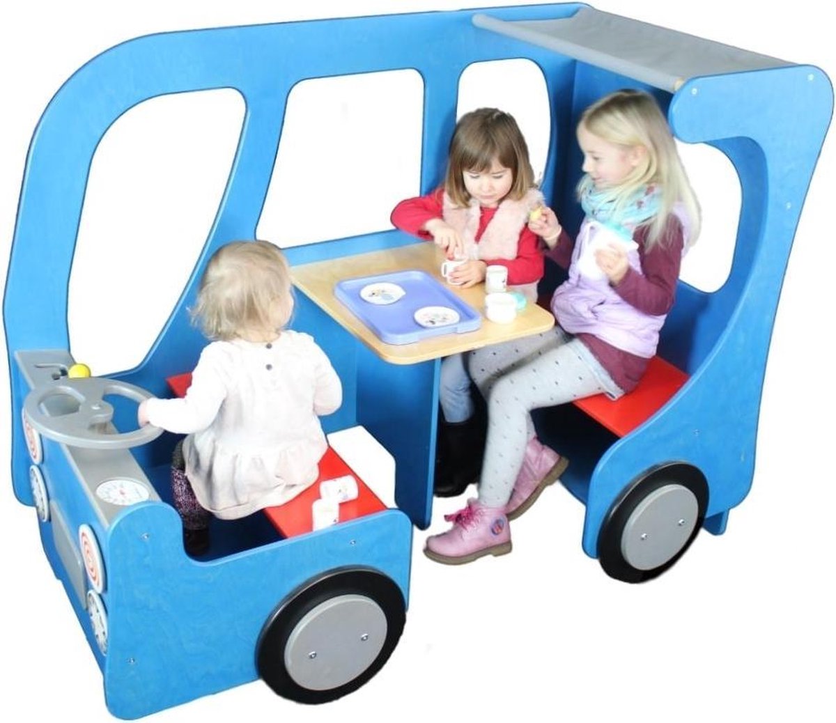 Houten Bus Speelhoek